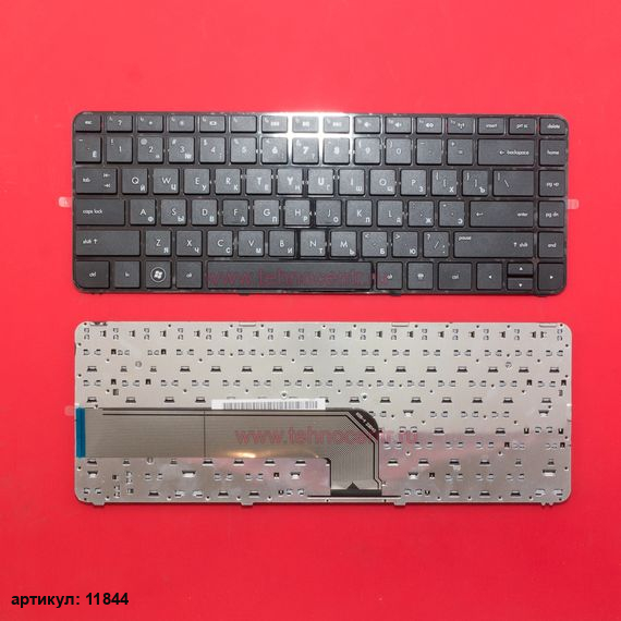 Клавиатура для ноутбука HP dm4-3000, dv4-3000 черная с рамкой