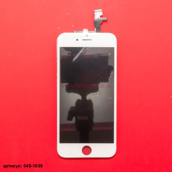 Дисплей в сборе с тачскрином для Apple iPhone 6 белый - оригинал
