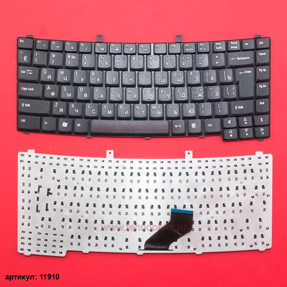 Клавиатура для ноутбука Acer TravelMate 2200, 2450, 2700 черная
