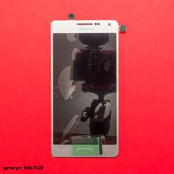 Дисплей в сборе с тачскрином для Samsung SM-A500F серебристый