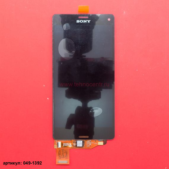 Дисплей в сборе с тачскрином для Sony Xperia Z3 Compact D5803 черный