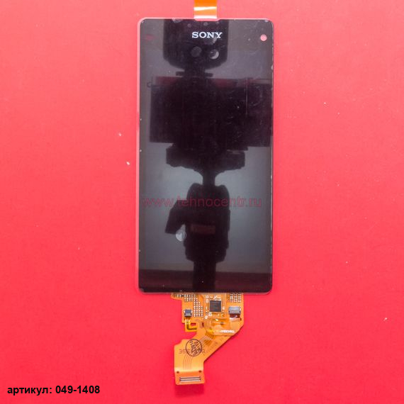 Дисплей в сборе с тачскрином для Sony Z1 Compact D5503 черный