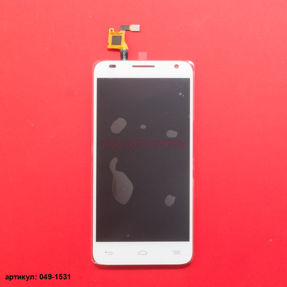 Дисплей в сборе с тачскрином для Alcatel 6036Y Idol 2 Mini S белый