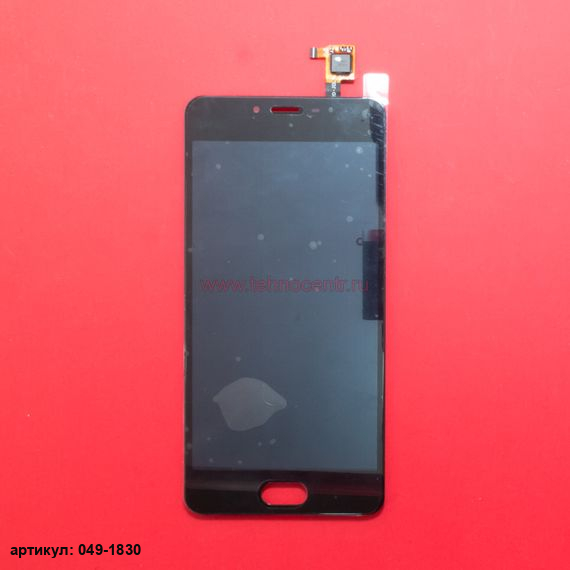 Дисплей в сборе с тачскрином для Meizu M3s Mini черный