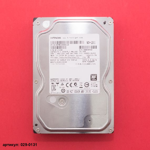  Жесткий диск 3.5" 1Tb Hitachi HDS721010DLE630