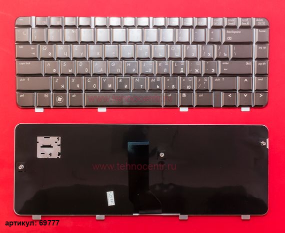 Клавиатура для ноутбука HP Pavilion dv3-2000 бронзовая