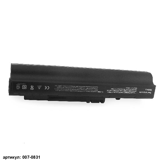Аккумулятор для ноутбука Acer (UM08A31)Aspire One A110, D250 черный, усиленный