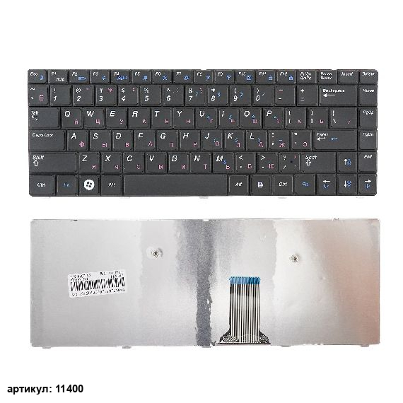 Клавиатура для ноутбука Samsung R418, R420, RV408 черная