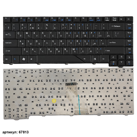 Клавиатура для ноутбука Acer 4230, 4330, 4430 черная