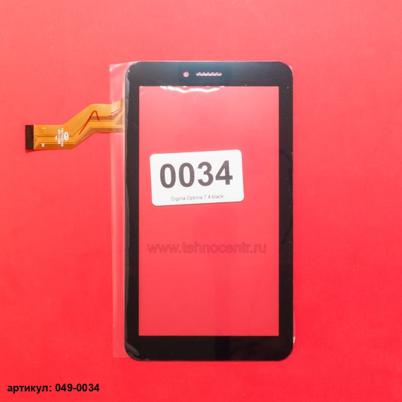 Тачскрин для планшета Digma Optima 7.4 3G TT7024MG черный