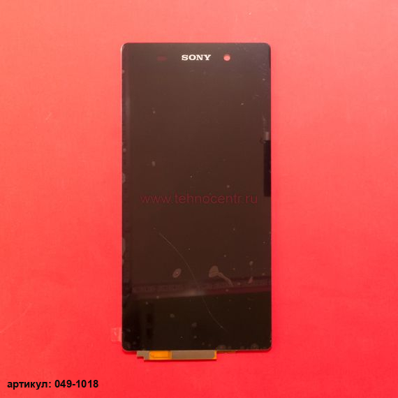 Дисплей в сборе с тачскрином для Sony Xperia Z2 черный